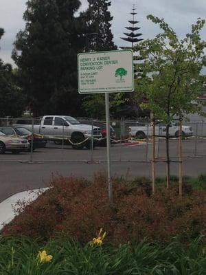 Ignore this sign at your own peril... Oakland Parking Enforcement doesn't play