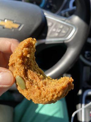 Vegan pumpkin cookie