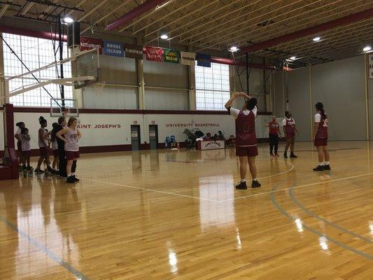 Practicing @St. Joe's