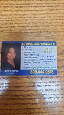 Founder/CEO  Of Legal & Secretarial Services of Ventura County