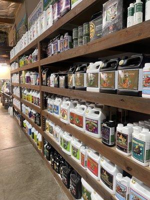 Wall of fertilizer