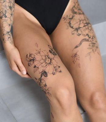 Leg Tattoo for Women