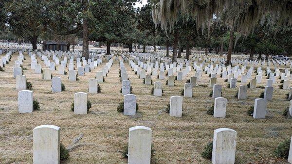 Another side of the cemetery