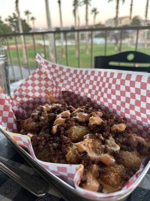 Loaded tater tots (seasonal special)