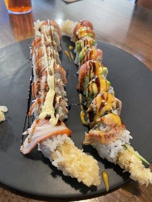 Wonderful and Angry Dragon rolls