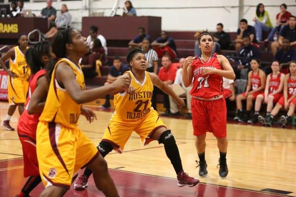 HT Womens' Basketball squad - conference champs.