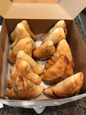 Meat and spinach pies for my birthday!! I always get Lebanese for my birthday, it's a been a tradition for almost 10 years!