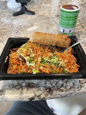 Beef fried rice