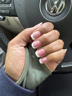 french tip manicure