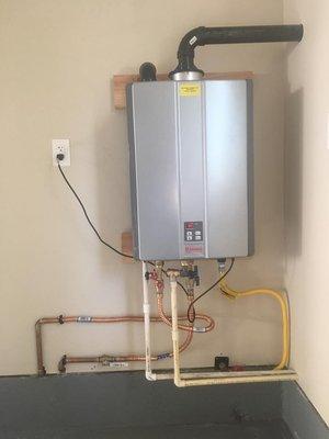 Tankless Water Heater Installs