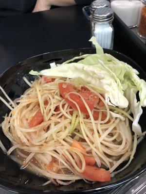 Papaya salad (Lao style)