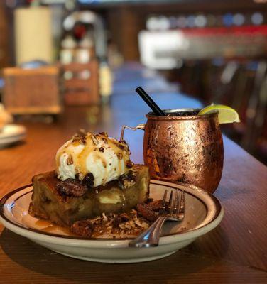 Bread Pudding & Lodge Mule