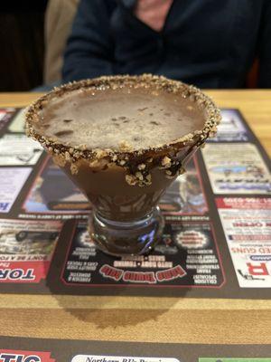 Chocolate Peanut Butter Pie Martini