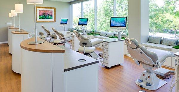 Baird Orthodontics patient area in Pleasanton