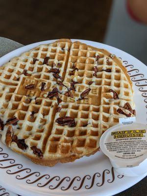 Pecan waffle