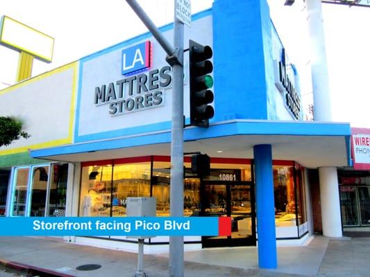 Los Angeles Mattress Stores - Storefront facing Pico Blvd
visit: www.mattressstoreslosangeles.com