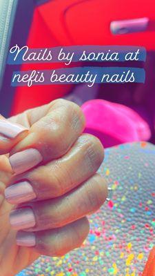 Nails by Sonia at Neflis Salon Spa in Coral Gables