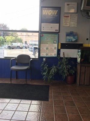 Waiting area