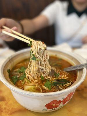 Spicy Beef Noodle Soup