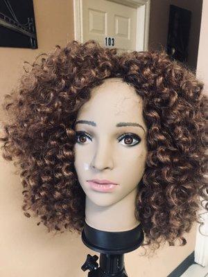 Crochet wig