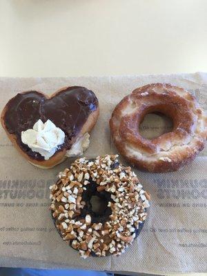 When you cant decide:  peanut butter cup, sour cream glazed, or chocolate covered pretzel