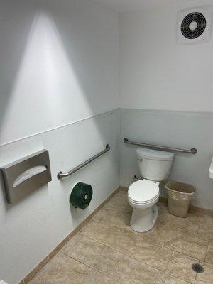 Their brand new bathroom!