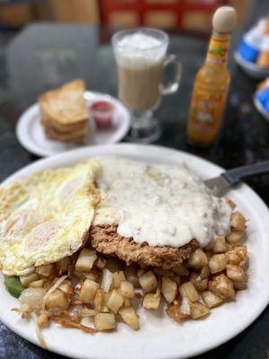 Savory breakfast on a cold day!