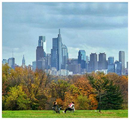 Photo from the top of Belmont Plateau!