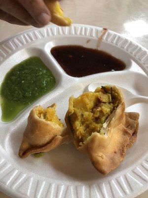 Excellent samosas