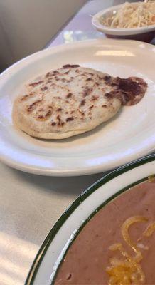 Bean & cheese Pupusa