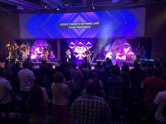 Worship is moving!