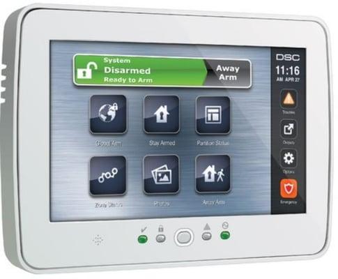 Sexy 7" Touchscreen Security System Keypad