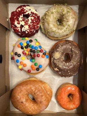 Assortment of doughnuts