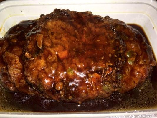 Idk why egg foo young isn't mo popular than general tso chickn. It's totally the underdawg-$9 maybe cuz it looks like poo mound