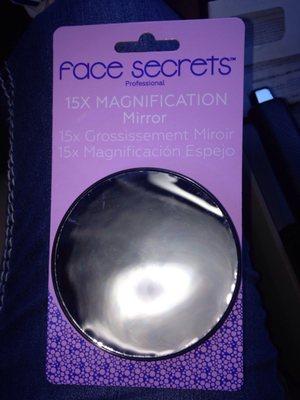 The only place I can find a 15x mirror... I've seen 10x & 20xs at Wal Mart etc... but 15xs is perfect!!!!