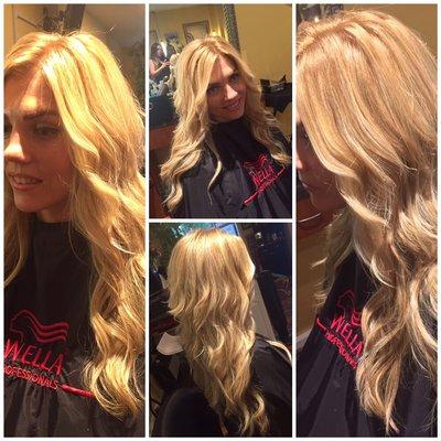 Amazing textured blonde