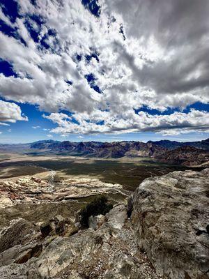 View from the top of the