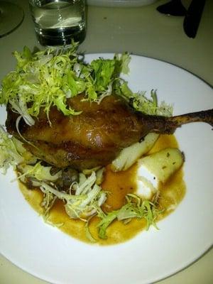 delicious duck confit