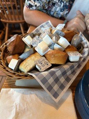 Biscuit and Cornbread basket