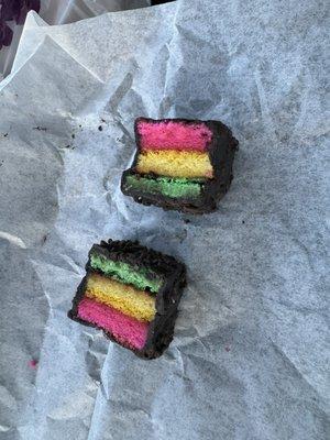 Rainbow cookie