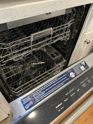 KitchenAid dishwasher