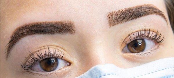 Henna eyebrows + Lash Lifting