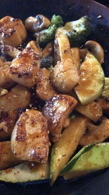 Hibachi Scallops