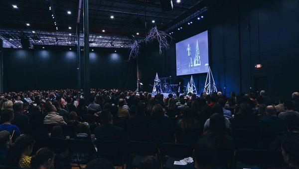 Hill City Church, one of our internal partners during one of their Christmas services.