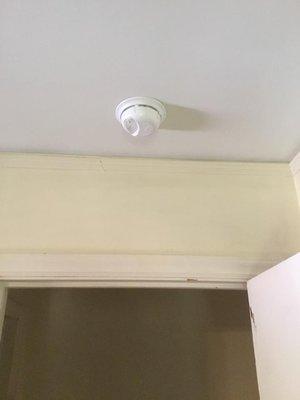 Newly installed Smoke Detector.