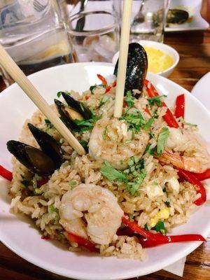 Arroz chaufa - seafood