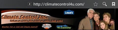 Visit our website at www.climatecontrol4u.com