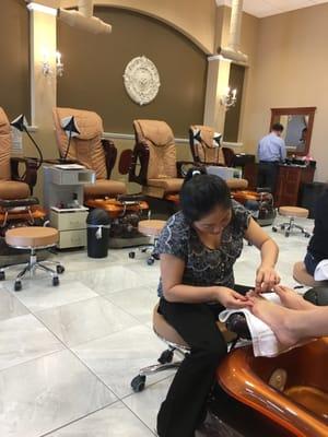 Pedicure chairs