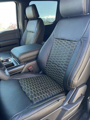 F150 custom leather