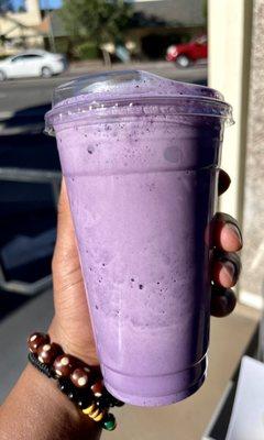 Blueberry Pineapple Coconut Smoothie